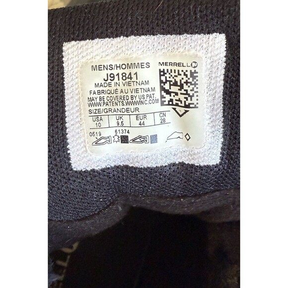 Merrell Coldpack Ice Mid Polar Black Winter Boots Size 10 J91841 Men’s - Picture 10 of 10